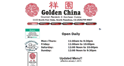 Desktop Screenshot of goldenchinasopas.com